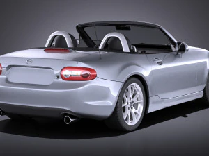 Mazda MX-5 2015 vray 3D Model