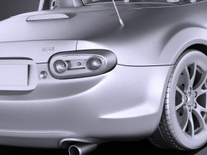 Mazda MX-5 2015 vray 3D मॉडल