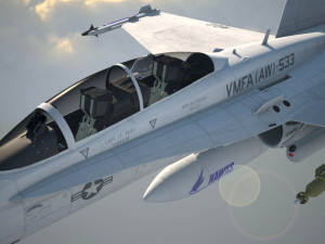 Mcdonnell Douglas FA-18 Hornet 3D 모델