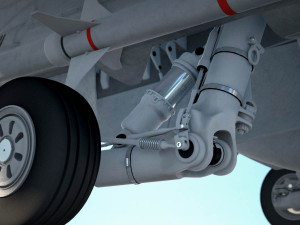 Mcdonnell Douglas FA-18 Hornet 3D 모델