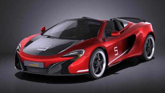Mclaren 650S Can-Am 2017 vray 3D-Modell .c4d .max .obj .3ds .fbx .stl .blend