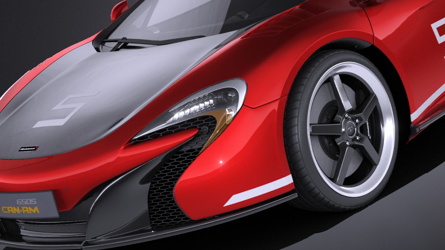 Mclaren 650s Can Am 2017 Vray 3d Model In Sport Cars 3dexport