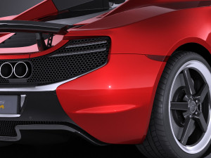 Mclaren 650S Can-Am 2017 vray 3D-Modell