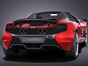Mclaren 650S Can-Am 2017 vray 3D-Modell
