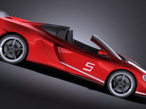 Mclaren 650S Can-Am 2017 vray 3D-Modell
