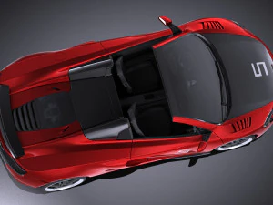 Mclaren 650S Can-Am 2017 vray 3D Model