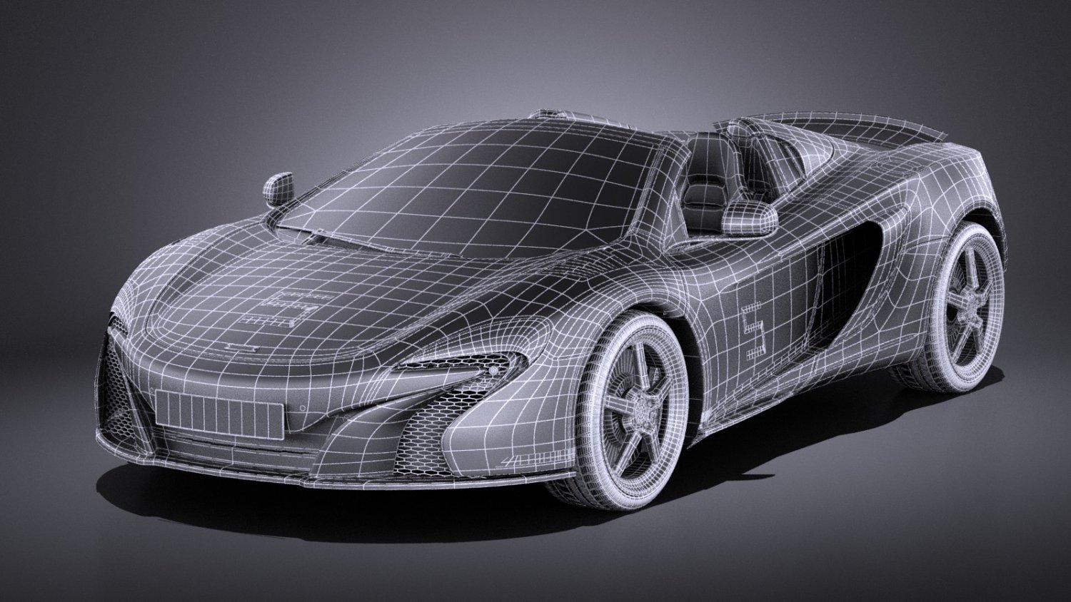 Mclaren 650s Can Am 2017 Vray 3d Model In Sport Cars 3dexport