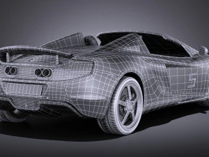 Mclaren 650S Can-Am 2017 vray 3D Model