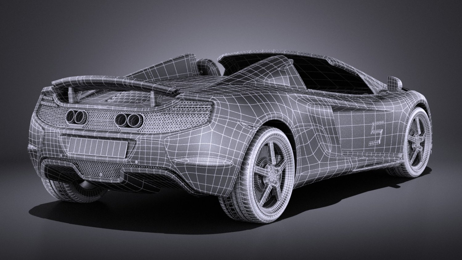 Mclaren 650s Can Am 2017 Vray 3d Model In Sport Cars 3dexport