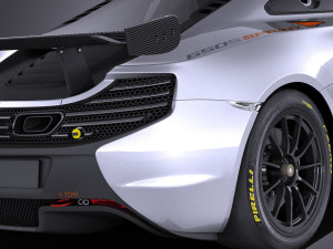Mclaren 650S Sprint 2017 vray Modelo 3D