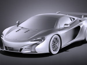 Mclaren 650S Sprint 2017 vray Modelo 3D