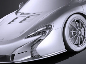 Mclaren 650S Sprint 2017 vray 3D Model