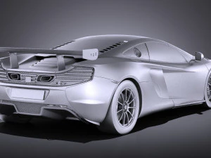 Mclaren 650S Sprint 2017 vray 3D Model