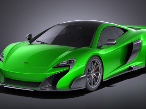 mclaren 675lt 2017 vray 3D Model