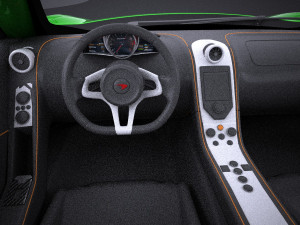 Mclaren 675LT 2017 vray 3D Model