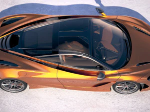 Mclaren 720S 2018 3D Model