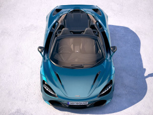 Mclaren 720S Spider 2019 Modello 3D