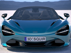 Mclaren 720S Spider 2019 Modello 3D
