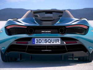 Mclaren 720S Spider 2019 Modello 3D