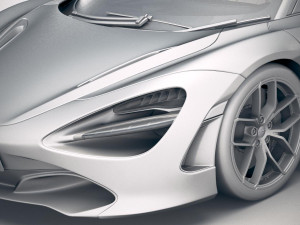 Mclaren 720S Spider 2019 Modello 3D