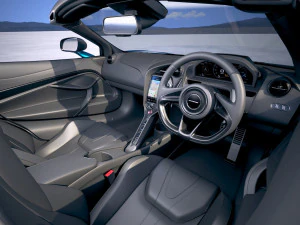 Mclaren 720S Spider 2019 3D Model