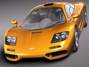 Mclaren F1 1994-1998 3D 모델