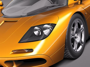 Mclaren F1 1994-1998 3D 모델