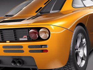 Mclaren F1 1994-1998 3D 모델