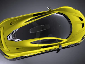 Mclaren P1 2016 vray 3D Model