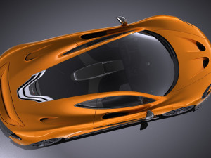 Mclaren P1 Concept 2013 vray Modelo 3D