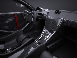Mclaren P1 LM 2018 Modello 3D