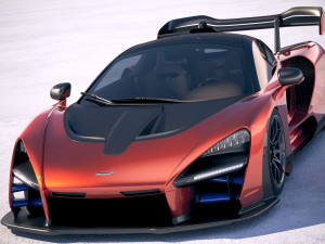 Mclaren Senna 2019 3D Модель