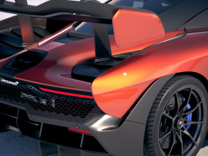 Mclaren Senna 2019 3D Модель