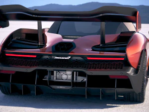 Mclaren Senna 2019 3D Model