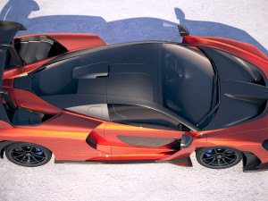 Mclaren Senna 2019 3D Модель