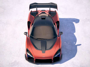 Mclaren Senna 2019 3D Model