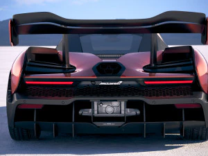 Mclaren Senna 2019 3D Model