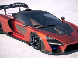 Mclaren Senna 2019 3D Модель