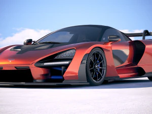 Mclaren Senna 2019 3D Model