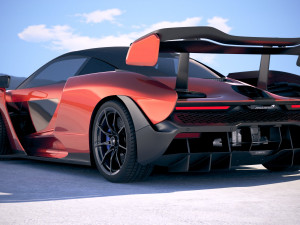 Mclaren Senna 2019 3D Модель