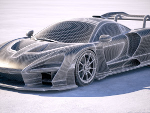 Mclaren Senna 2019 3D Модель