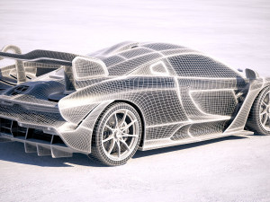 Mclaren Senna 2019 3D Модель