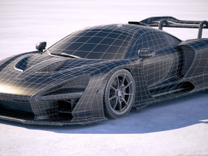 Mclaren Senna 2019 3D Модель