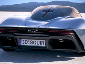 Mclaren Speedtail 2020 Model 3D