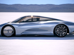 Mclaren Speedtail 2020 Model 3D