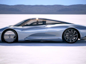 Mclaren Speedtail 2020 3D Model