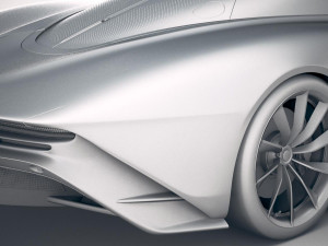 Mclaren Speedtail 2020 Model 3D