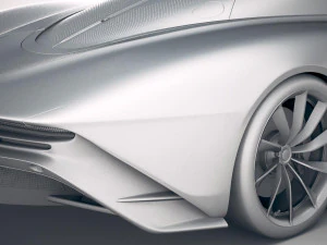 Mclaren Speedtail 2020 3D Model