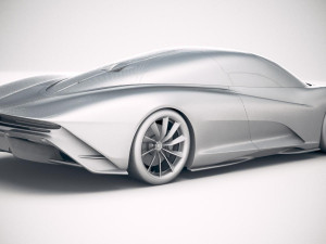 Mclaren Speedtail 2020 Model 3D