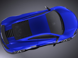 Mclaren 650S Coupe 2017 vray Modèle 3D
